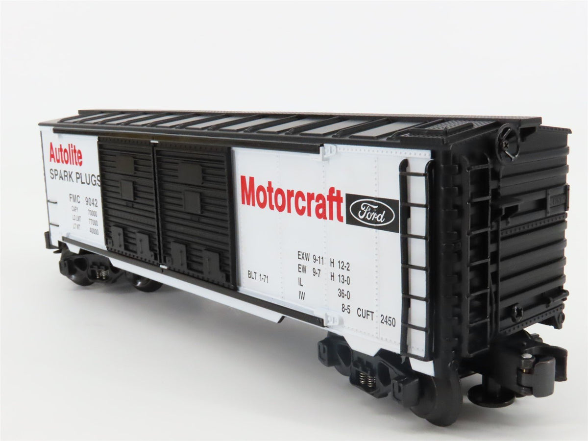 O Gauge 3-Rail K-Line K644-6001 Ford Motorcraft Autolite Spark Plugs Boxcar 9042