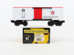 O Gauge 3-Rail K-Line K-5154011 PRR Pennsylvania Texaco Boxcar #6033