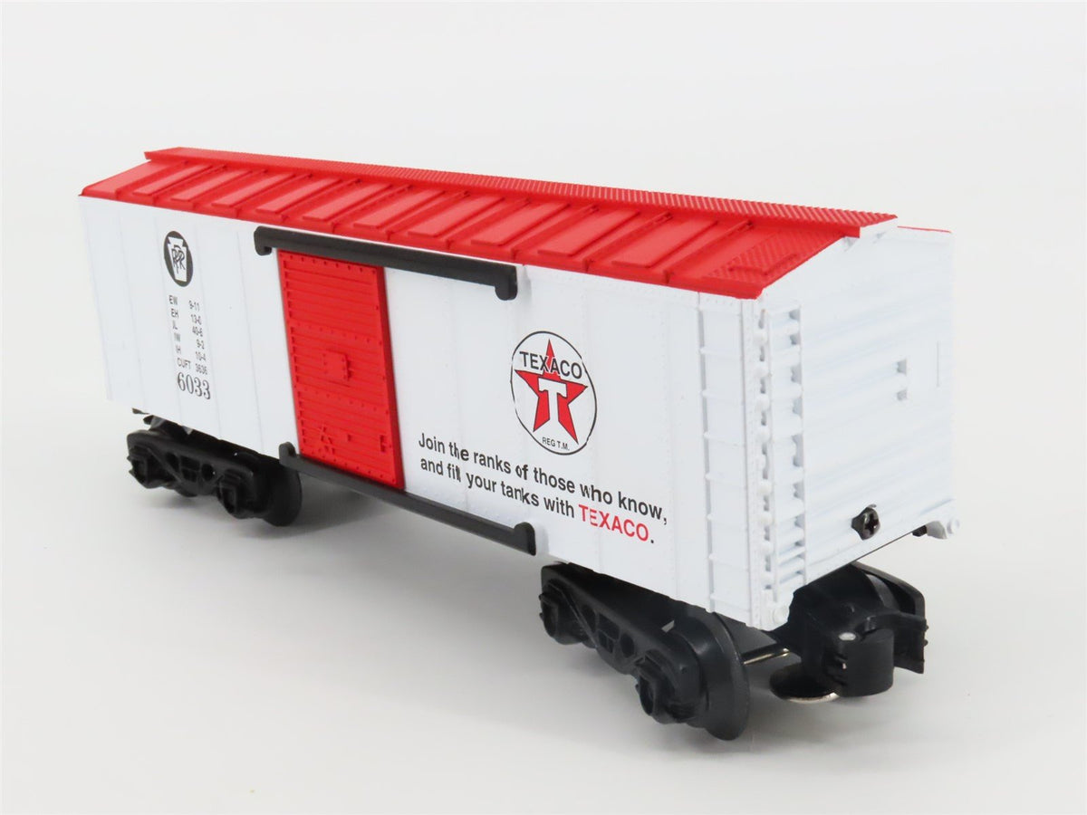 O Gauge 3-Rail K-Line K-5154011 PRR Pennsylvania Texaco Boxcar #6033