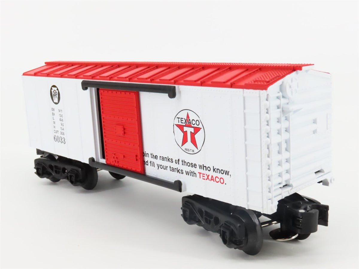 O Gauge 3-Rail K-Line K-5154011 PRR Pennsylvania Texaco Boxcar #6033