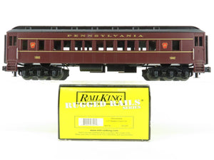 O Gauge 3-Rail MTH Rail King 33-6207 PRR Pennsylvania Coach Passenger #1682