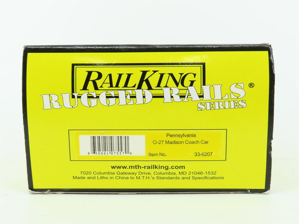 O Gauge 3-Rail MTH Rail King 33-6207 PRR Pennsylvania Coach Passenger #1682