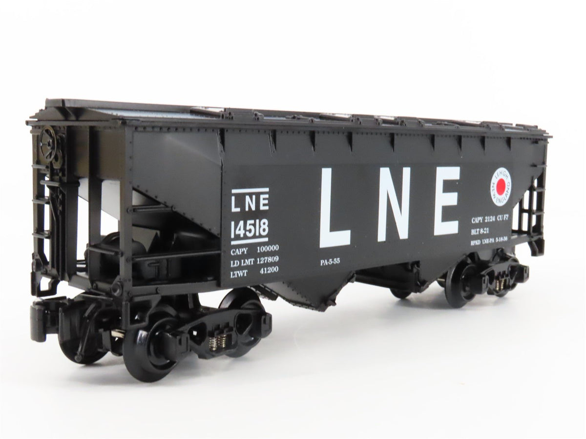 O Gauge 3-Rail K-Line 6-21360 LNE Lehigh New England 2 Bay Covered Hopper 14518