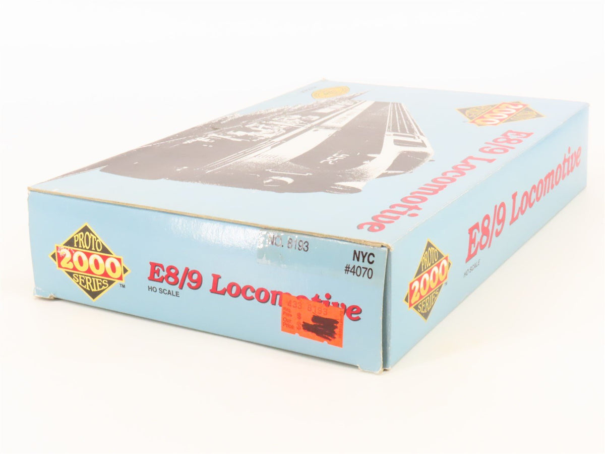 HO Scale Proto 2000 8193 NYC New York Central E8/9A Diesel Locomotive #4070