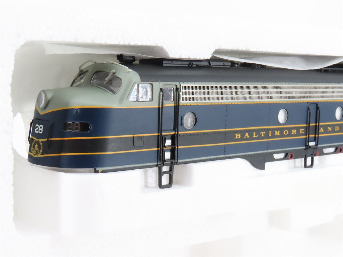 HO Scale Proto 2000 8092 B&amp;O Baltimore &amp; Ohio E8/9A Diesel Locomotive #28