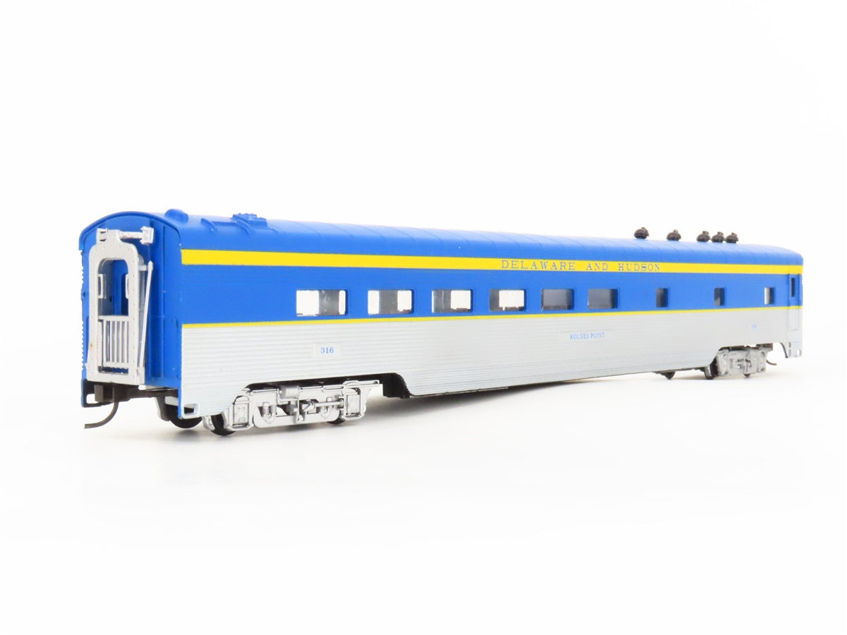 HO IHC Premier 47322 D&amp;H Delaware &amp; Hudson Diner Passenger #316 &quot;Rouses Point&quot;