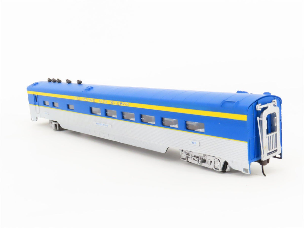 HO IHC Premier 47322 D&amp;H Delaware &amp; Hudson Diner Passenger #316 &quot;Rouses Point&quot;