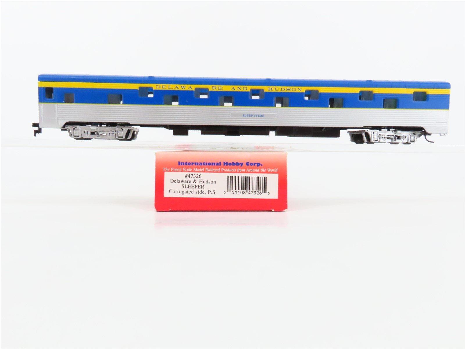 HO Scale IHC Premier 47326 D&H Delaware & Hudson Sleeper Passenger "Sleepytime"