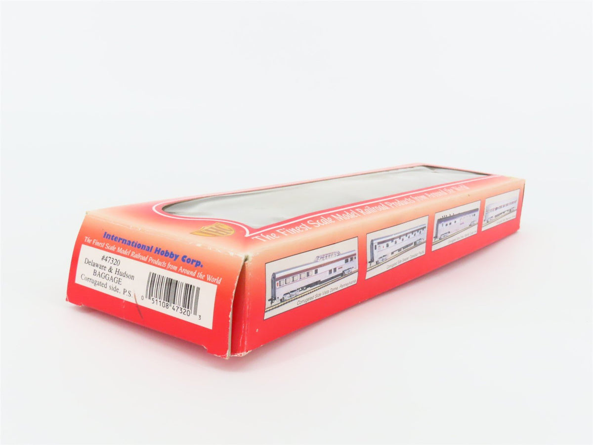 HO Scale IHC Premier Series 47320 D&amp;H Delaware &amp; Hudson Baggage Passenger #473