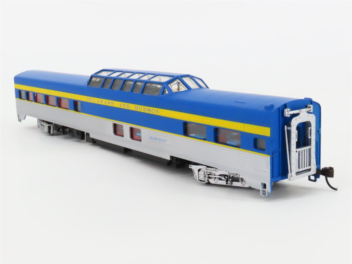 HO IHC Premier 47327 D&amp;H Delaware &amp; Hudson Vista Dome Passenger &quot;Bluff Point&quot;