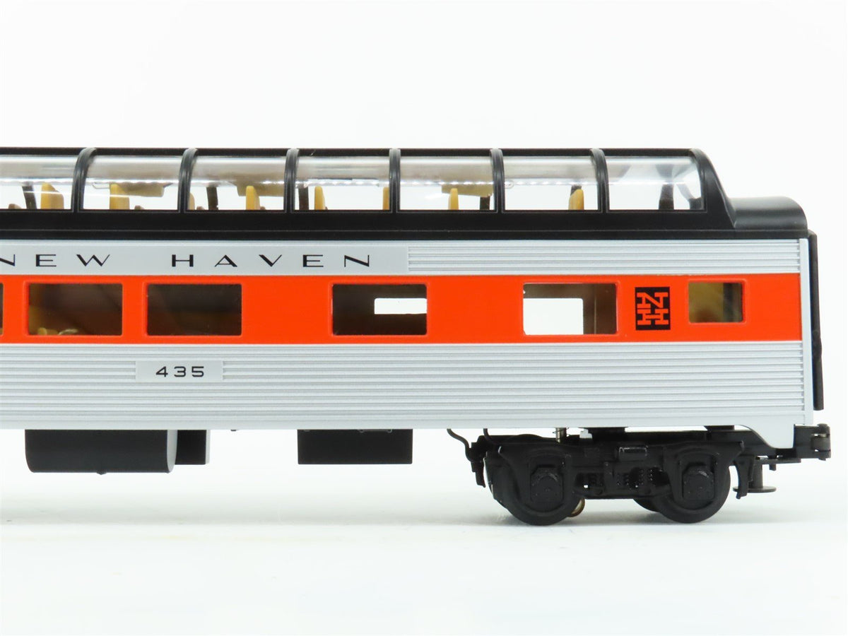 O Gauge 3-Rail MTH Rail King 30-6144 NH New Haven Railroad Dome Passenger #435