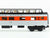O Gauge 3-Rail MTH Rail King 30-6144 NH New Haven Railroad Dome Passenger #435