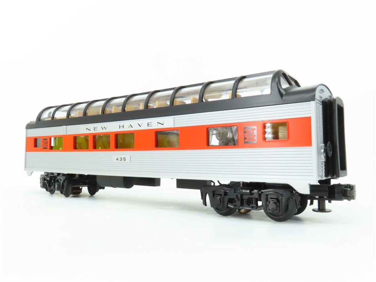 O Gauge 3-Rail MTH Rail King 30-6144 NH New Haven Railroad Dome Passenger #435