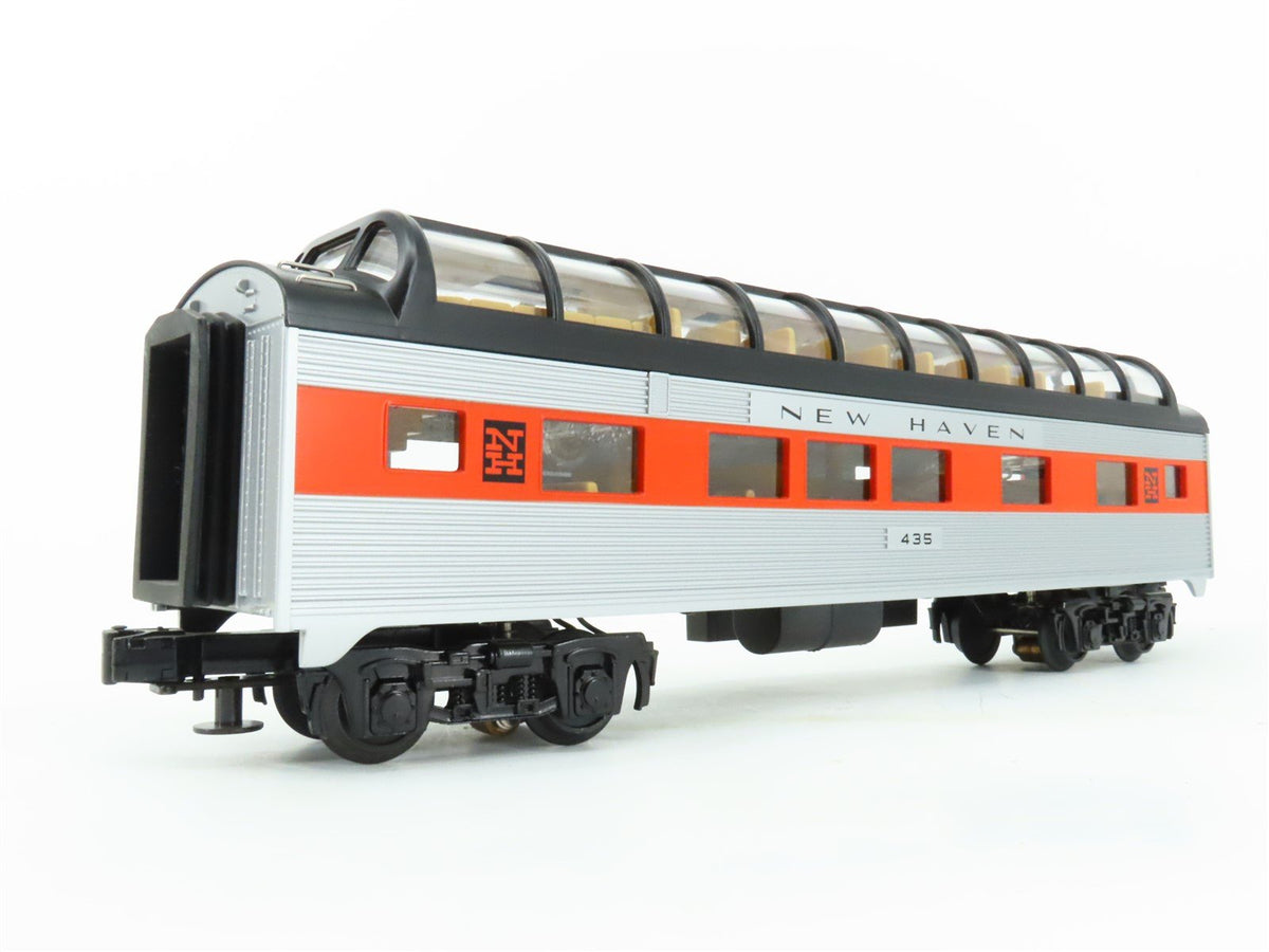 O Gauge 3-Rail MTH Rail King 30-6144 NH New Haven Railroad Dome Passenger #435