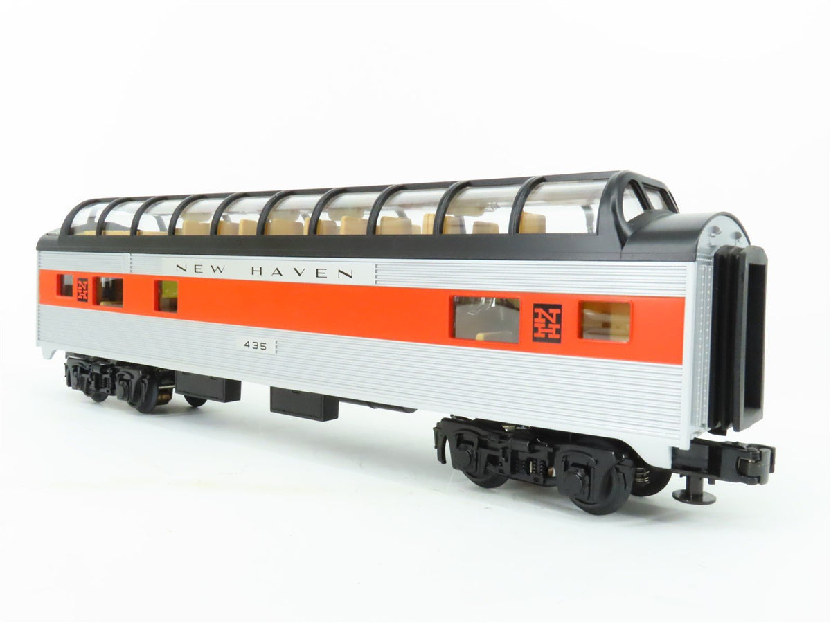 O Gauge 3-Rail MTH Rail King 30-6144 NH New Haven Railroad Dome Passenger #435