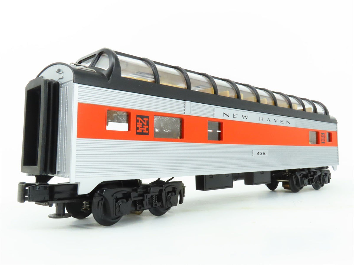 O Gauge 3-Rail MTH Rail King 30-6144 NH New Haven Railroad Dome Passenger #435