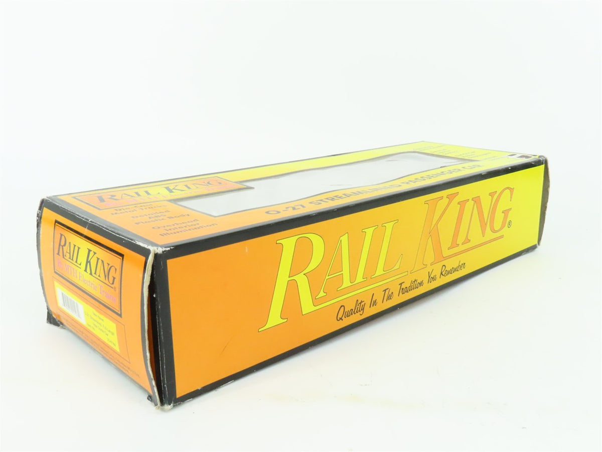 O Gauge 3-Rail MTH Rail King 30-6144 NH New Haven Railroad Dome Passenger #435