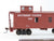 HO Scale Roundhouse 84388 SP Southern Pacific 3-Window Wood Caboose #288