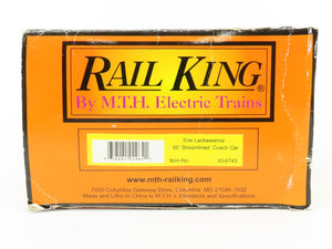 O Gauge 3-Rail MTH Rail King 30-6743 EL Erie Lackawanna Coach Passenger #315