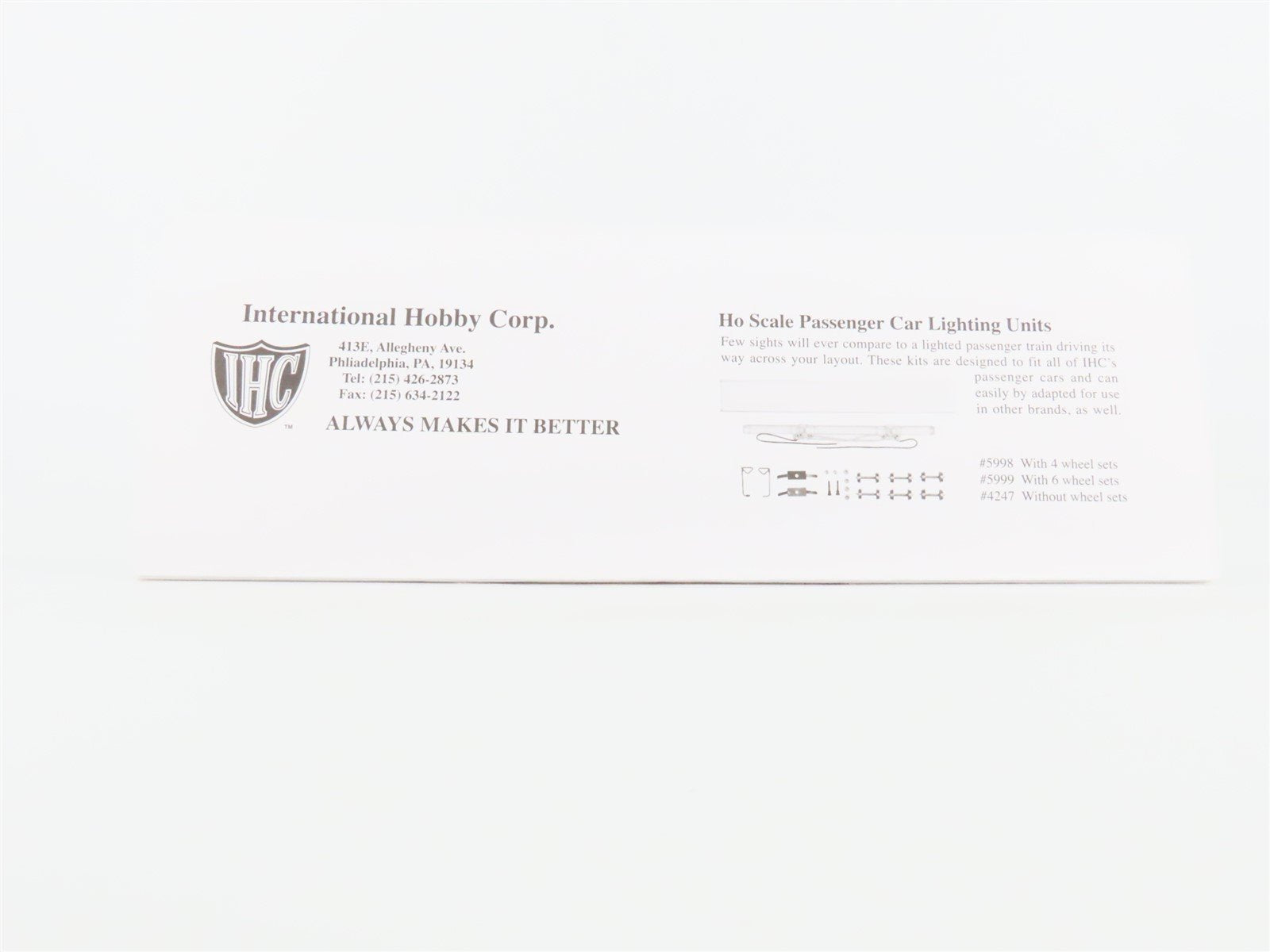 HO Scale IHC Premier Series 47325 D&H Delaware & Hudson RPO Passenger #106