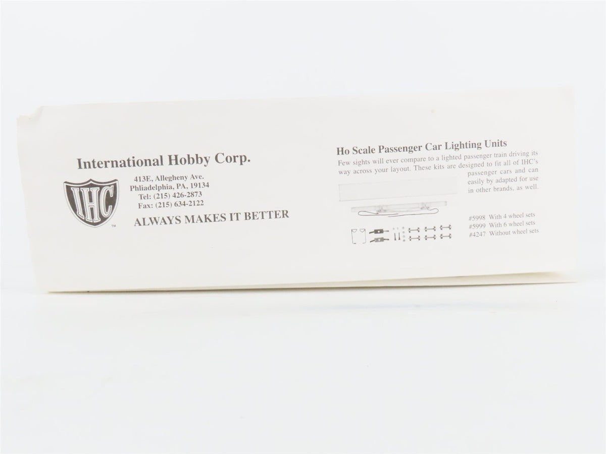 HO Scale IHC Premier Series 47973 WAB Wabash Observation Passenger&quot;Watch Hill&quot;