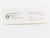 HO Scale IHC Premier Series 47973 WAB Wabash Observation Passenger
