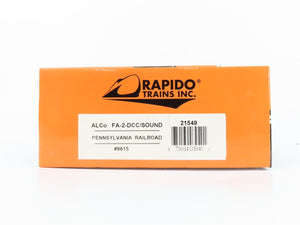 HO Scale Rapido 21549 PRR Pennsylvania ALCO FA-2 Diesel #9615 w/ DCC & Sound