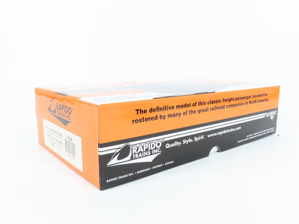 HO Scale Rapido 21549 PRR Pennsylvania ALCO FA-2 Diesel #9615 w/ DCC &amp; Sound