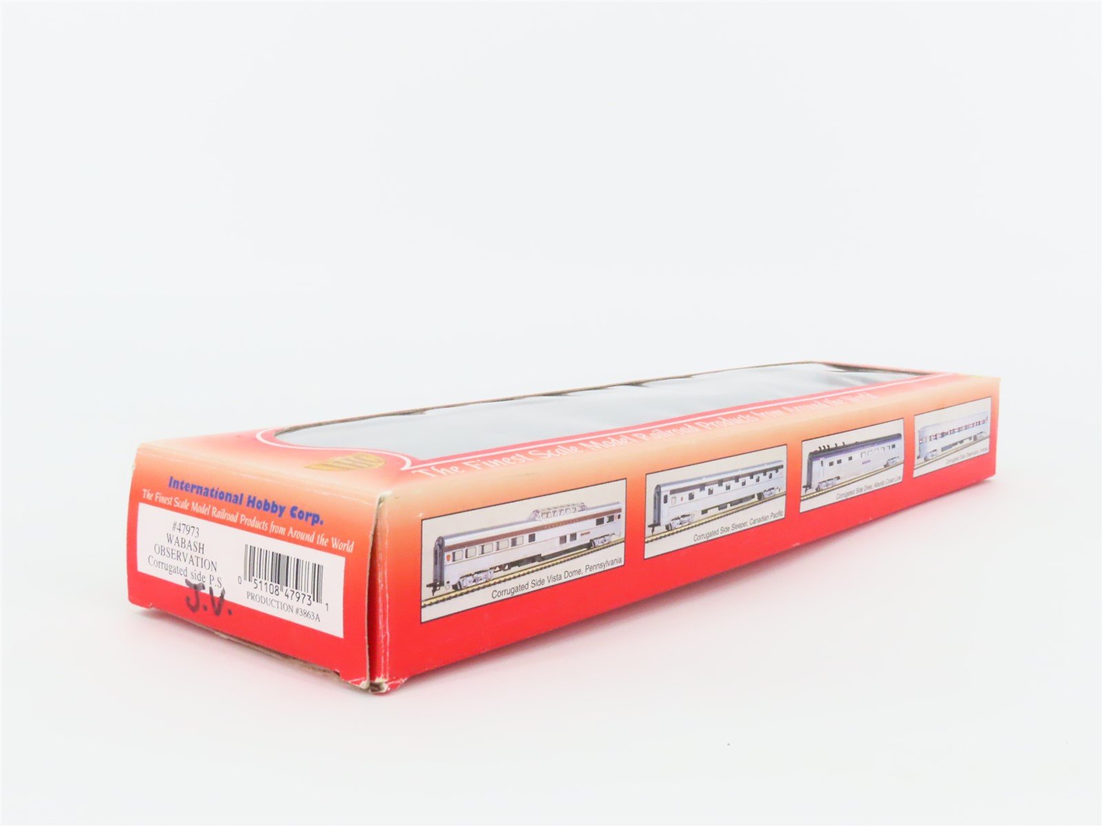 HO Scale IHC Premier Series 47973 WAB Wabash Observation Passenger 