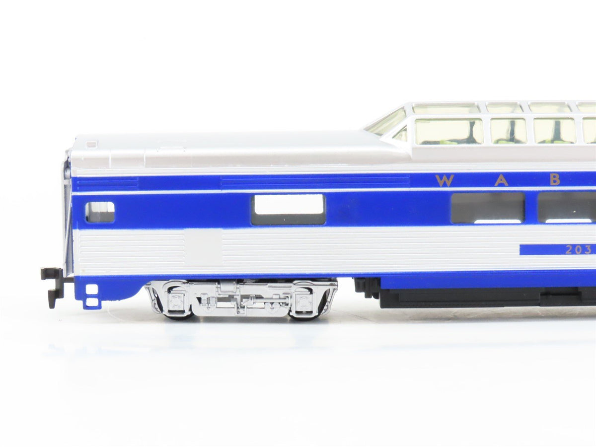 HO Scale IHC Premier Series 47977 WAB Wabash Vista Dome Passenger #203