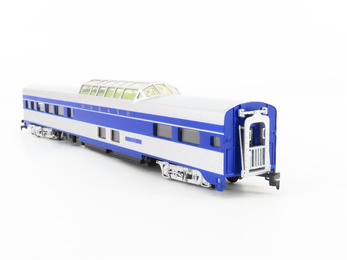 HO Scale IHC Premier Series 47977 WAB Wabash Vista Dome Passenger #203