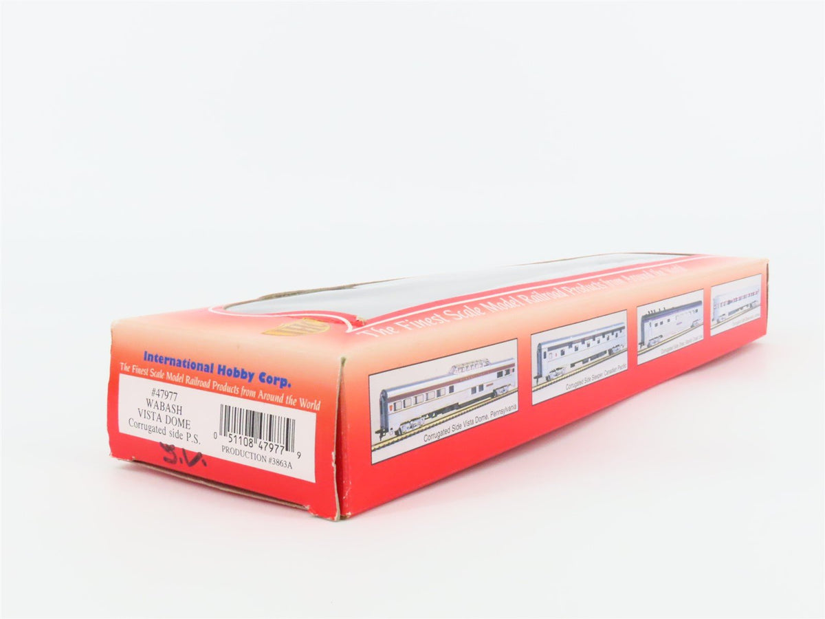 HO Scale IHC Premier Series 47977 WAB Wabash Vista Dome Passenger #203