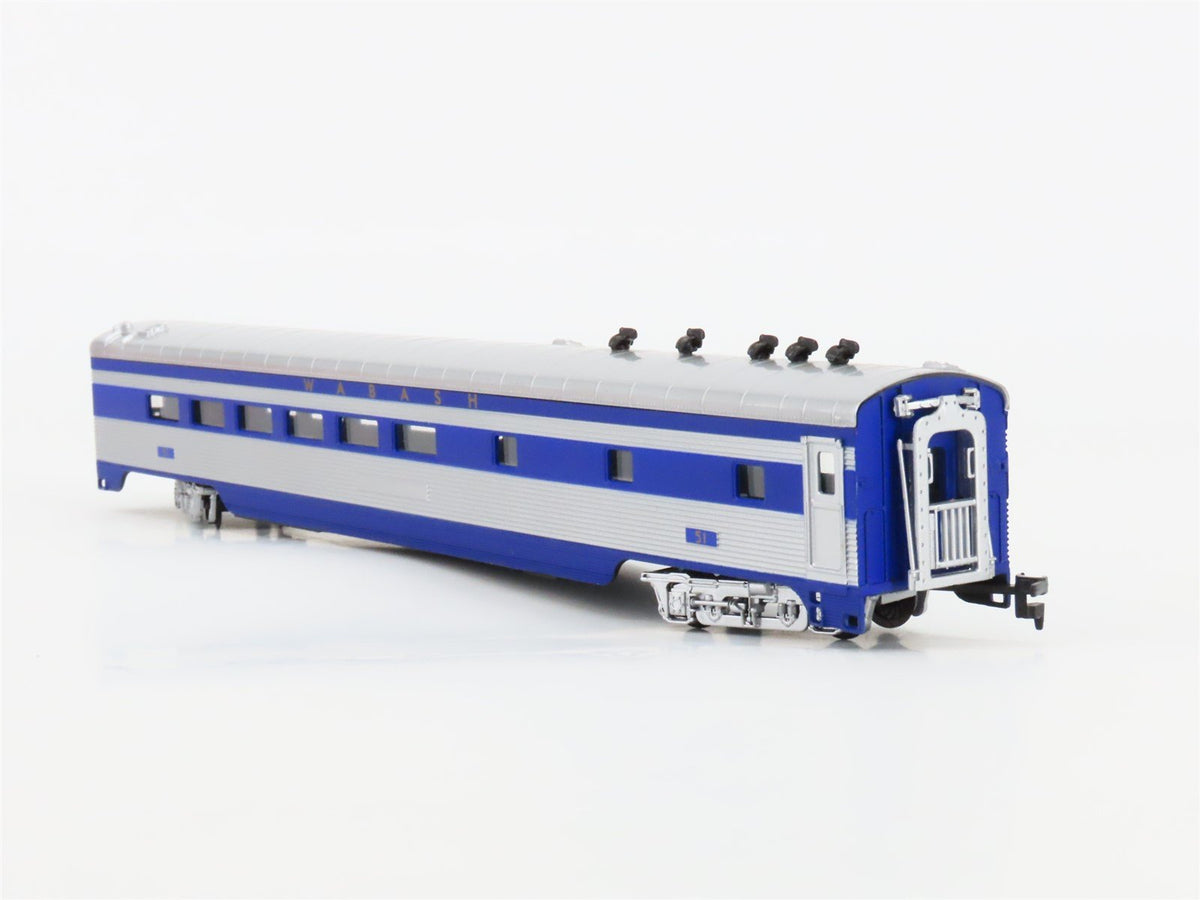 HO Scale IHC Premier Series 47972 WAB Wabash Diner Passenger #51