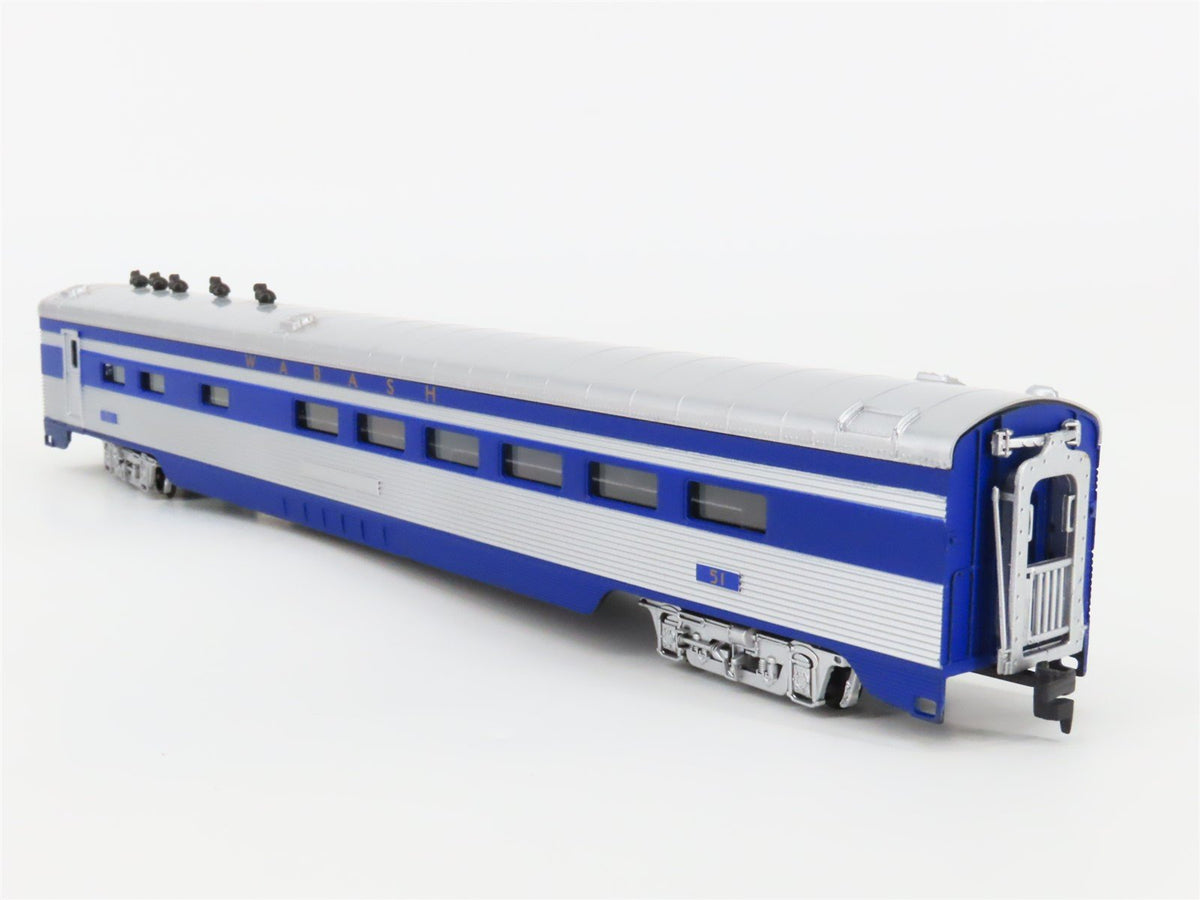 HO Scale IHC Premier Series 47972 WAB Wabash Diner Passenger #51