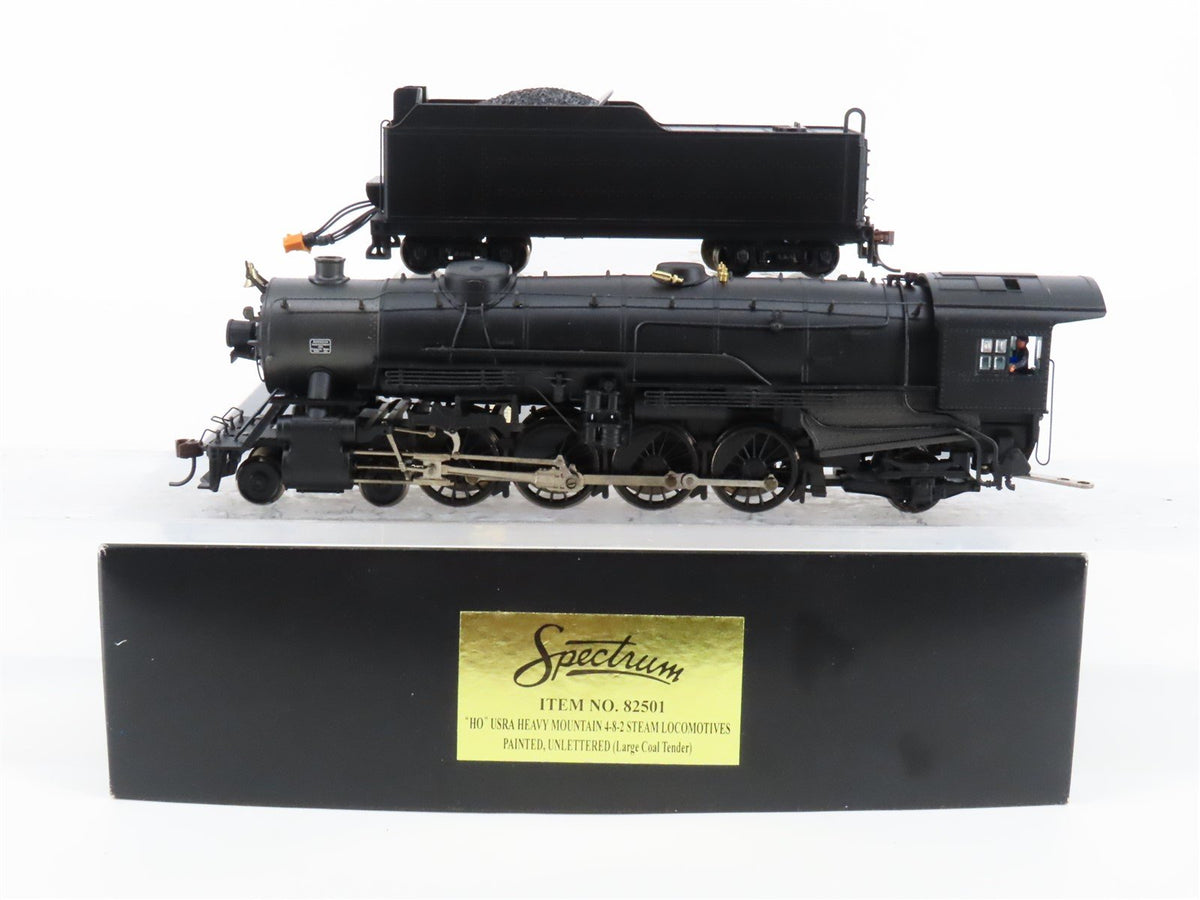 HO Bachmann Spectrum 82501 Unlettered 4-8-2 Heavy Mountain Steam - DCC Ready