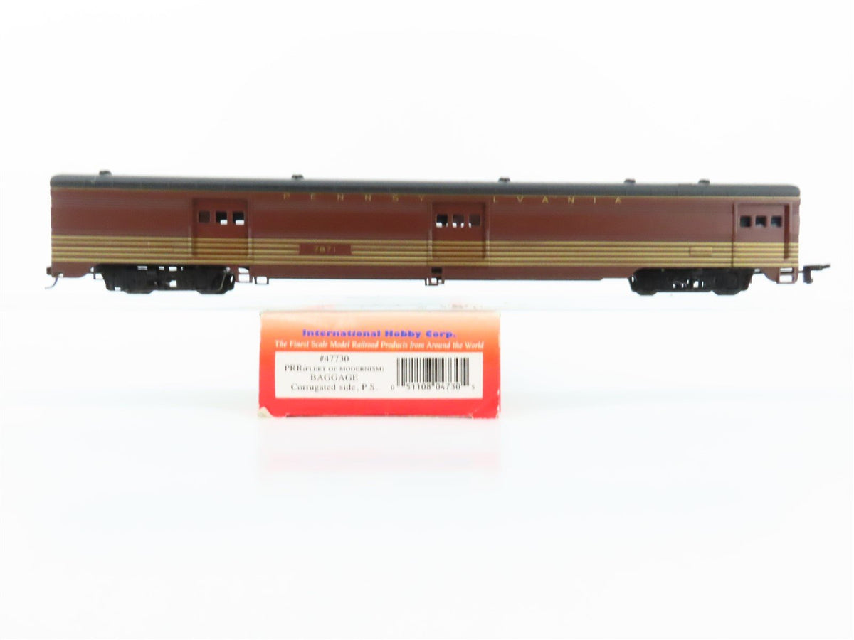 HO Scale IHC Premier Series 47730 PRR Pennsylvania Baggage Passenger #7871
