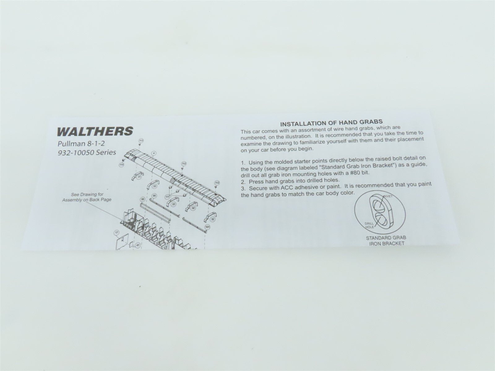 HO Scale Walthers 932-10054 PRR Pennsylvania Pullman HW 8-1-2 Sleeper Passenger