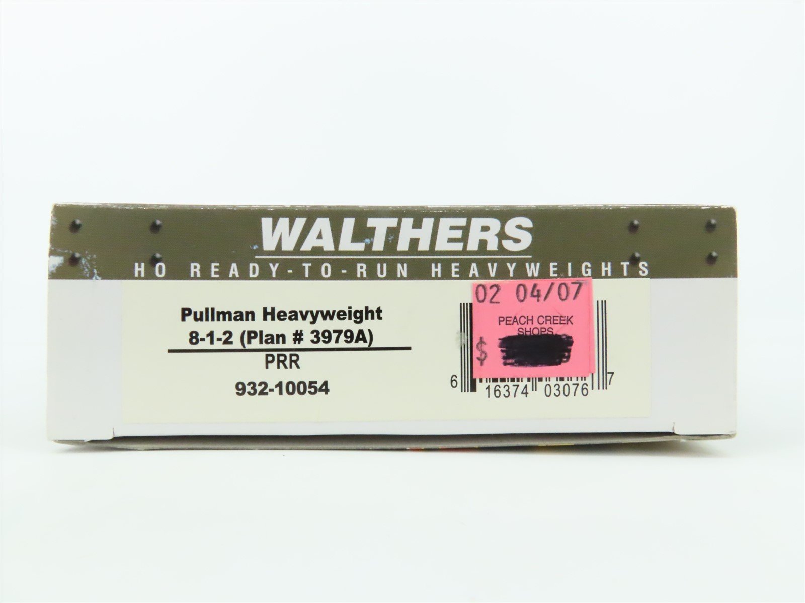 HO Scale Walthers 932-10054 PRR Pennsylvania Pullman HW 8-1-2 Sleeper Passenger