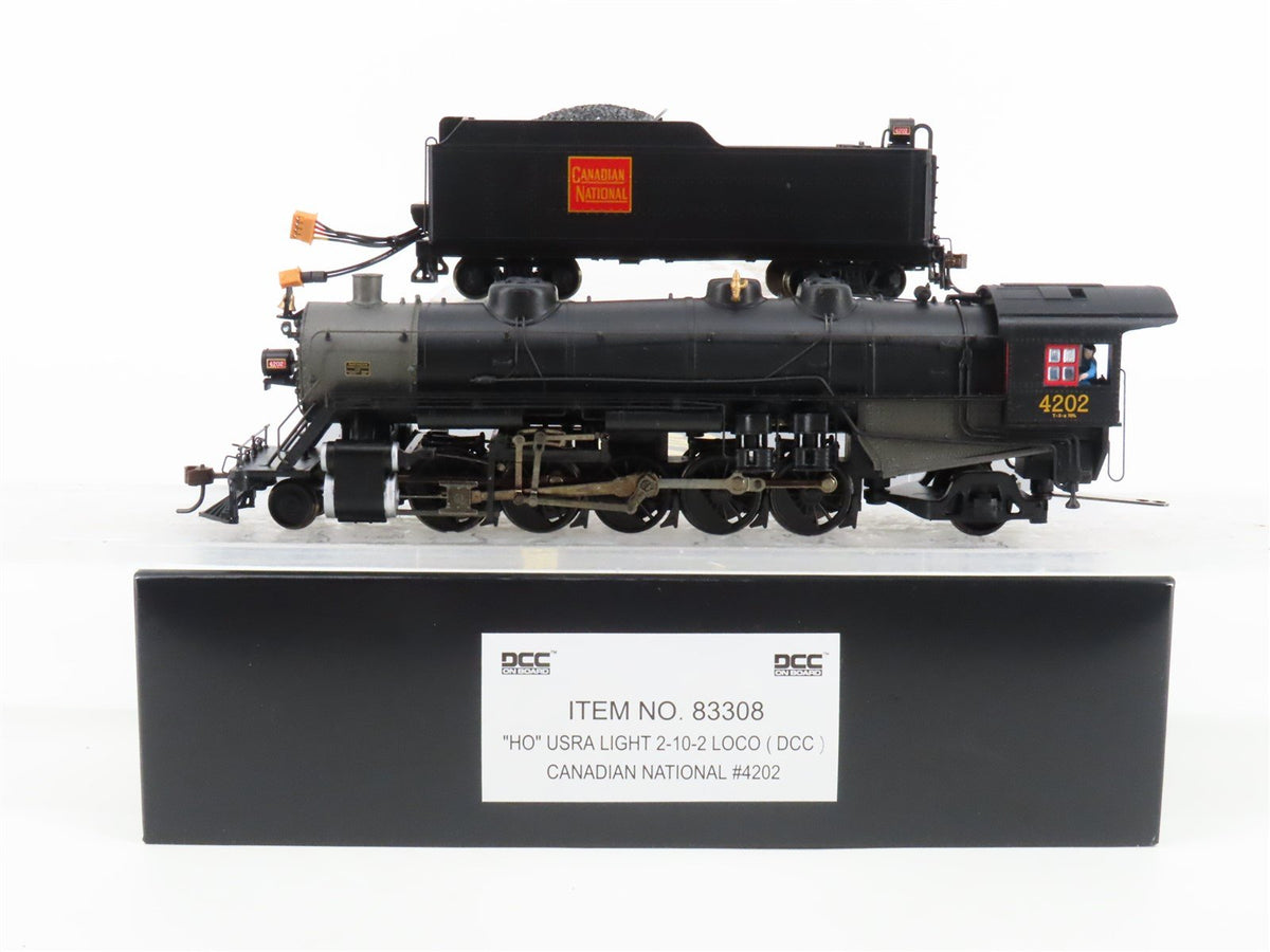 HO Bachmann Spectrum 83308 CN USRA 2-10-2 Light Steam #4202 w/ DCC - BAD GEARS