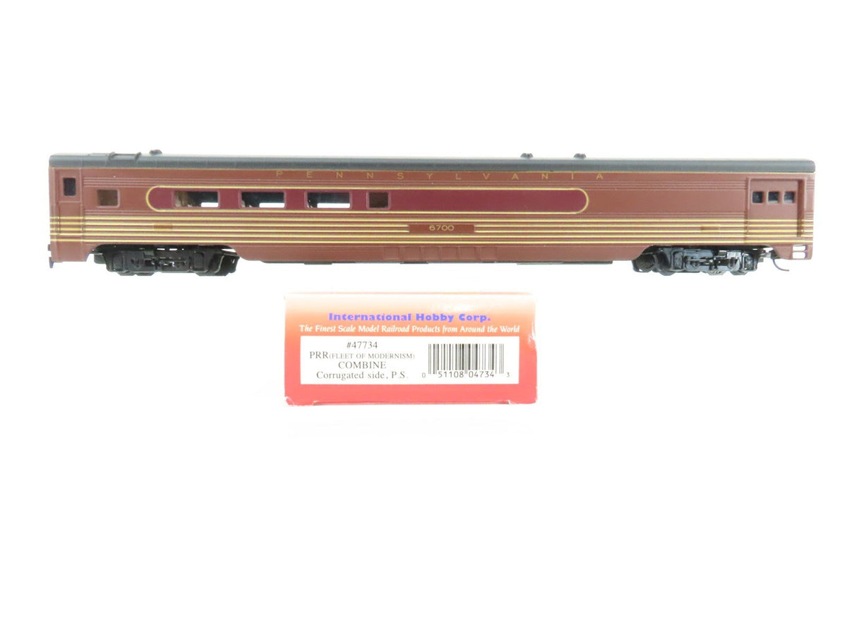 HO Scale IHC Premier Series 47734 PRR Pennsylvania Combine Passenger #6700