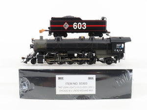 HO Scale Bachmann Spectrum 83303 C&IM USRA 2-10-2 Light Steam #603 w/ DCC