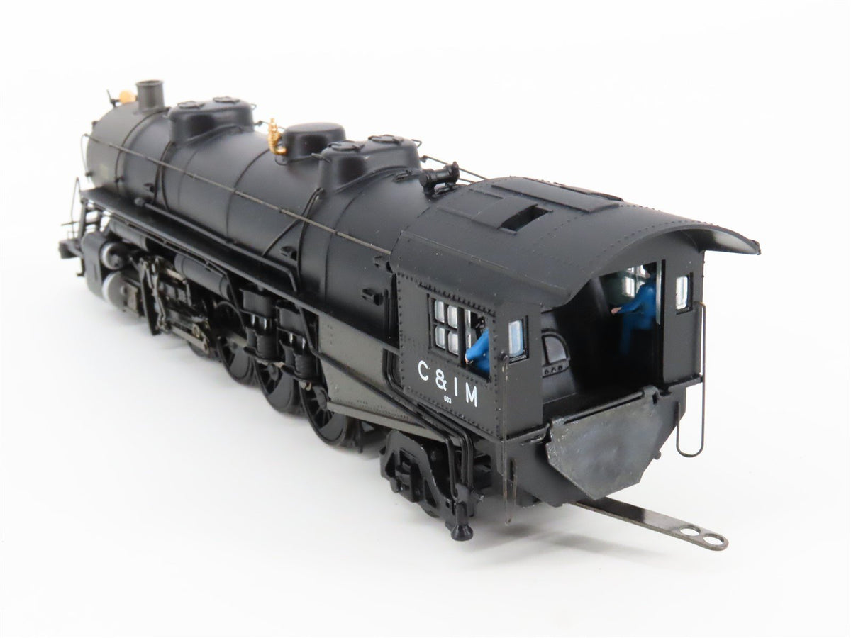 HO Scale Bachmann Spectrum 83303 C&amp;IM USRA 2-10-2 Light Steam #603 w/ DCC