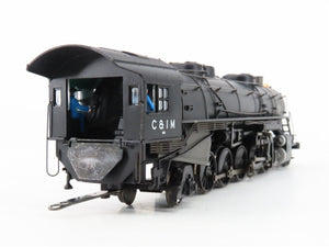HO Scale Bachmann Spectrum 83303 C&IM USRA 2-10-2 Light Steam #603 w/ DCC