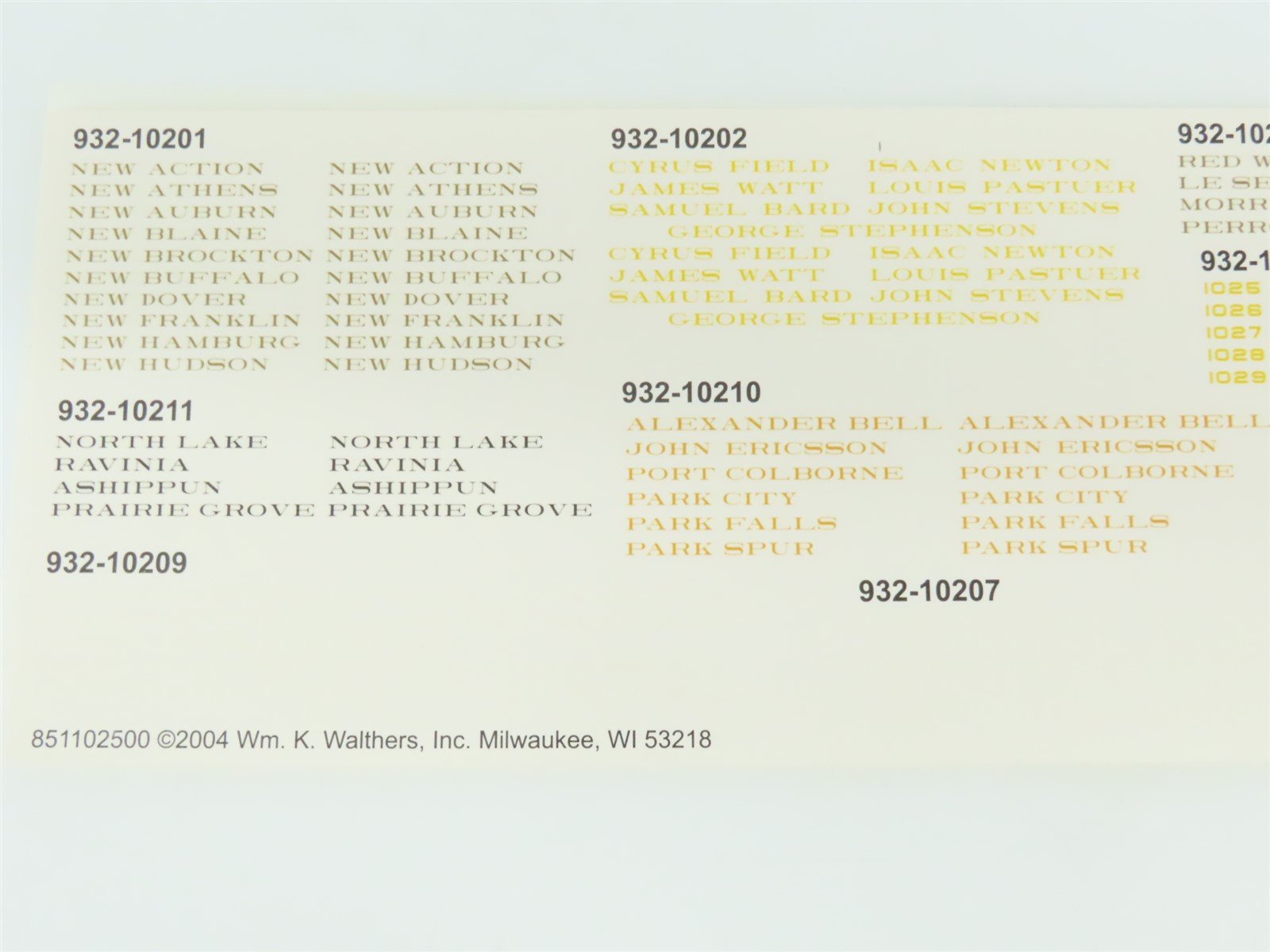 HO Scale Walthers 932-10204 PRR Pennsylvania HW 14 Section Sleeper Passenger