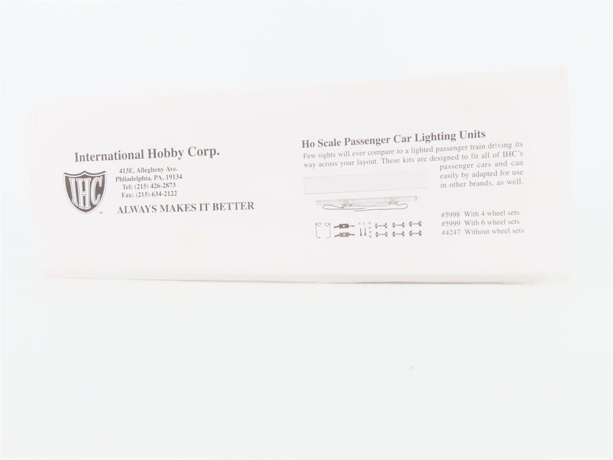 HO IHC Premier 47746 PRR Congressional Senator Sleeper Passenger &quot;Ashtabula Inn&quot;