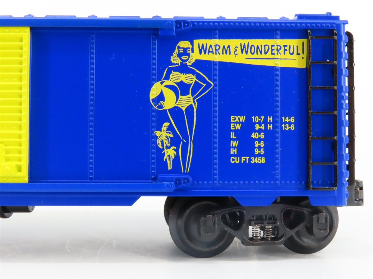 O Gauge 3-Rail K-Line K641-1551 FEC &quot;Warm &amp; Wonderful&quot; Boxcar #19209