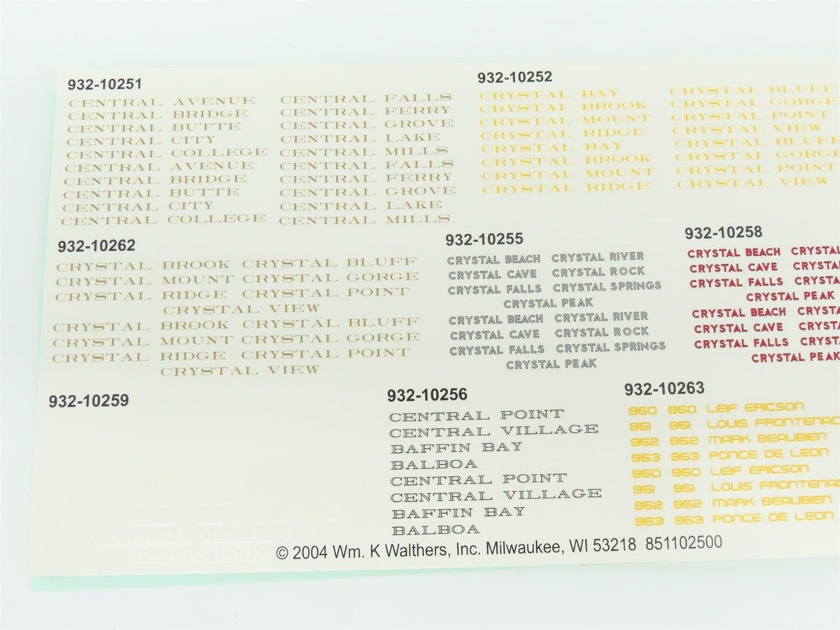 HO Scale Walthers 932-10254 PRR Pennsylvania HW 3-2 Lounge-Obs. Passenger