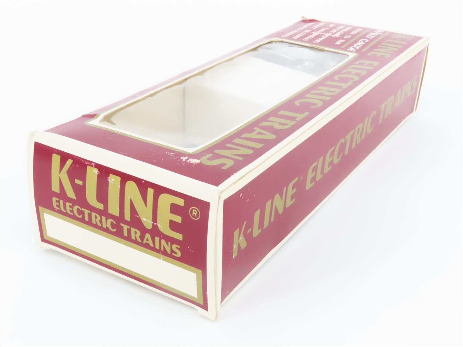 O Gauge 3-Rail K-Line K-6276 BKTY Katy 2 Bay Hopper w/Load #6276