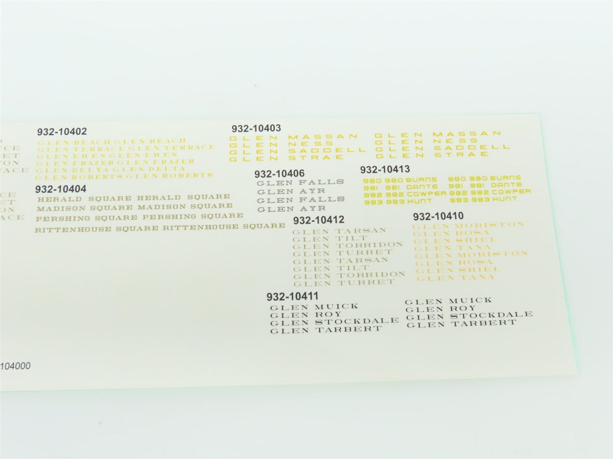 HO Scale Walthers 932-10404 PRR Pennsylvania HW 6-3 Sleeper Passenger