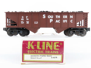 O Gauge 3-Rail K-Line K-6270 SP Southern Pacific 2 Bay Hopper w/Load #6270